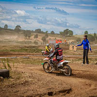 Dzień 1 III i IV rundy Pucharu Morza Bałtyckiego Moto Cross Country w Czaplinku