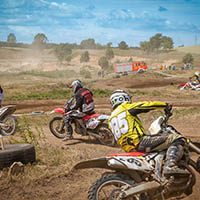 Dzień 2 III i IV rundy Pucharu Morza Bałtyckiego Moto Cross Country w Czaplinku