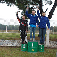 W Biedrusku - dzień 1 - podium