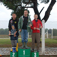 W Biedrusku - dzień 1 - podium