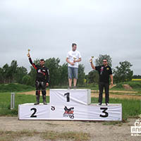 Podium - dzień 1. - VIII i IX runda MSPZ w Cross Country Chojna