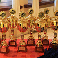 Cross Country Puchar Morza Bałtyckiego Czaplinek 30-10-2011 Dekoracje