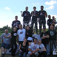 Podium - dzień 2. - VIII i IX runda MSPZ w Cross Country Chojna